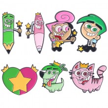 The Fairly OddParents anime Alloy Enamel Badges Brooch Pins