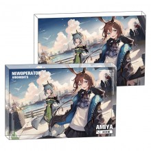 Arknights Amiya anime Acrylic Friendship Plaque Stand Figure