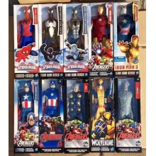 12inches Super Hero Iron Spider-man Hulk Captain Batman action figure