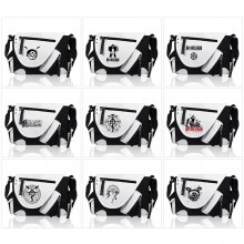 Fullmetal Alchemist PU black white color crossbody...