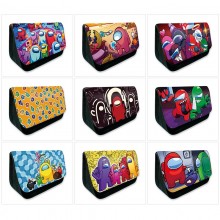 Among Us game triangle pen bag pencil case