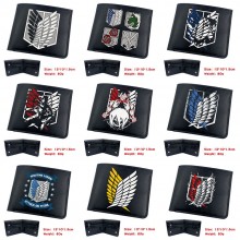 Attack on Titan anime wallet