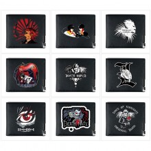 Death Note anime black wallet