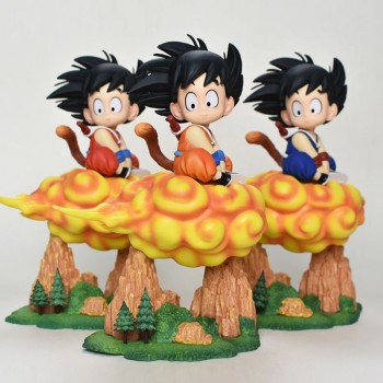 Dragon Ball Son Goku sitting on somersault cloud anime figure