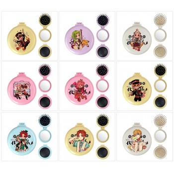 Toilet-bound Hanako-kun anime folding portable comb mirrorrs