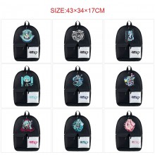 Hatsune Miku anime nylon backpack bags