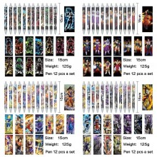 Dragon Ball anime ballpoint pen ball pens(12pcs a set)