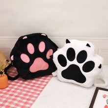 Cat Paw Plush Backpack bags