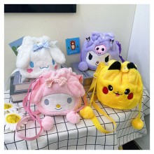 Sanrio Melody Pikachu Cinnamoroll Kuromi plush dra...