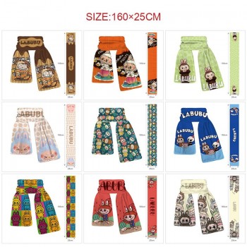 Labubu anime wrap scarf