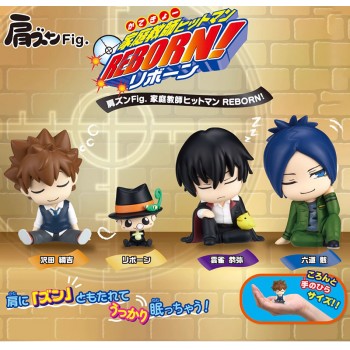 4pcs/set Reborn sleeping anime figures