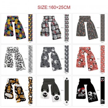 The Nightmare Before Christmas wrap scarf