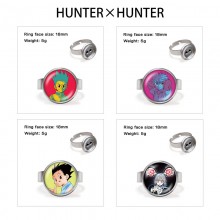 Hunter x Hunter anime adjustable rings