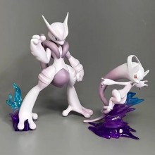 Pokemon Mega Mewtwo XY anime figures set