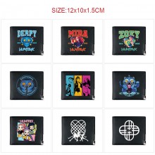 K-POP Demon Hunters anime black wallet