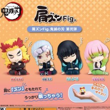 Demon Slayer sleeping anime figures gashapons(4pcs a set)