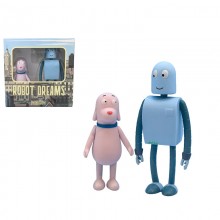 Robot dream goodbye robot puppy movable figures set