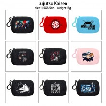 Jujutsu Kaisen plush coin purse keychain headphone...