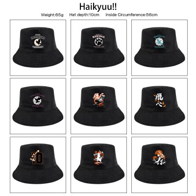 Haikyuu anime Fisherman Bucket Hat Cap