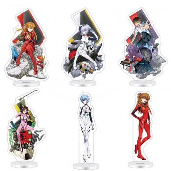 EVA Ayanami Rei Asuka Langley Soryu anime stand acrylic figure 15cm