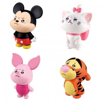 4pcs/set Mickey Tigger Piglet Marie anime figures