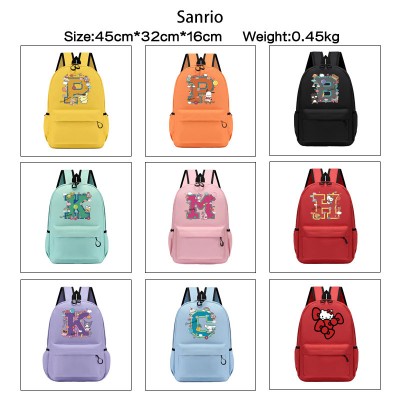 Sanrio Melody kitty Cinnamoroll Kuromi anime backpack bags