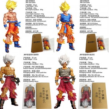 31cm Dragon Ball JMY Super Saiyan Son Goku anime figure