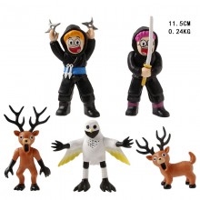 5pcs/set 99 Night in the Forest game figure(OPP bag)