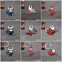 The Hollow Knight game alloy key chains necklaces ...