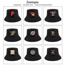 Zootopia anime Fisherman Bucket Hat Cap