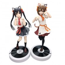 K-ON Cat Ear Hirasawa Yui Nakano Azusa anime figur...