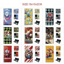Undertale PU Long Wallets Purses ID Card Holder