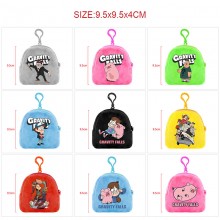 Gravity Falls plush coin purse keychain headphone ...