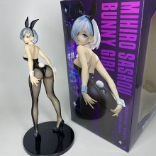 28cm Mihiro Sashou Bunny Girl Anime Figure