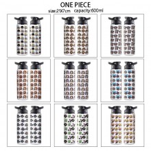 One Piece anime sports aluminum alloy bottle kettl...