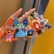 Zootopia snake anime figure doll key chain keychains