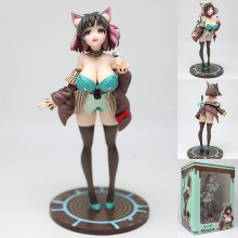 Yaman Mauve Cat Ear Girl anime figure
