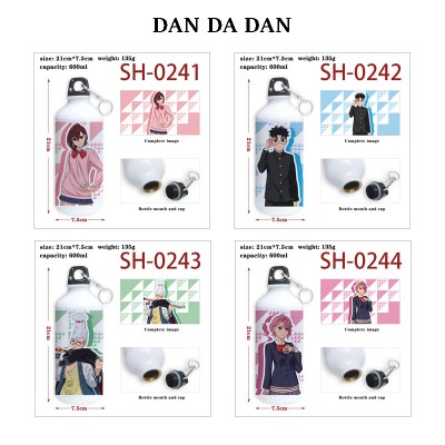 Dandadan Aluminum Water Bottle Drinking Cup