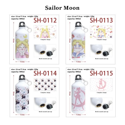 Sailor Moon Aluminum Water Bottle Drinking Cup