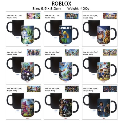 ROBLOX Heating Color Changing Ceramic Cup Mug