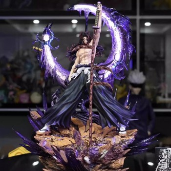 45cm Demon Slayer Kokushibo anime figure(can lightable)