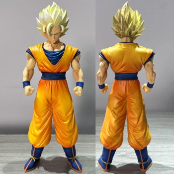 31cm Dragon Ball YJ Super Saiyan 2 Son Goku anime figure