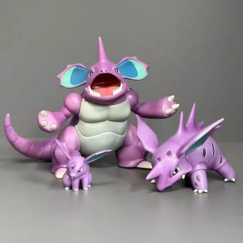 Pokemon Nidoking anime figures set