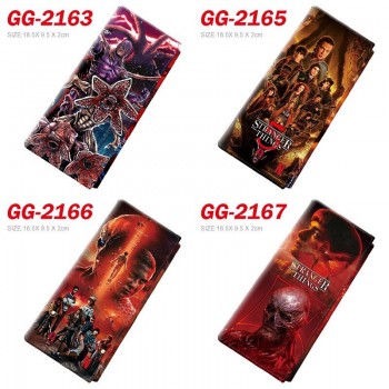 Stranger Things anime long wallets card holder purse