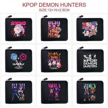 K-POP Demon Hunters zipper wallet purse