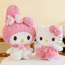 Sanrio My Melody Hello kitty anime plush doll 35cm...