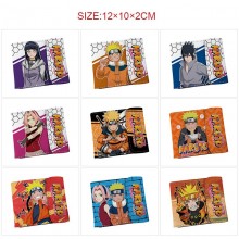 Naruto anime snap wallet buckle purse