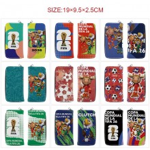 2026 Football FIFA World Cup long zipper wallet purse