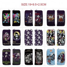 The Nightmare Before Christmas long zipper wallet purse