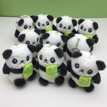 12cm Panda plush dolls set(10pcs a set)